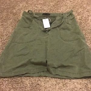 Sanctuary Olive Khaki Skirt NWT